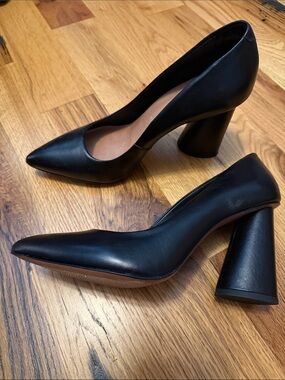 Maeve Chunky Heel Pumps